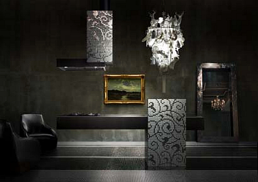 High art kitchens based in venetian tiles