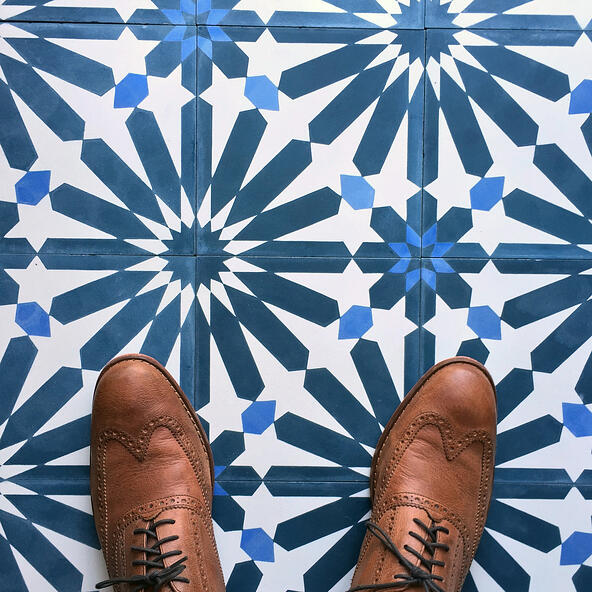 big al #cementtile from clé