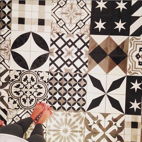 clé cement tile patchwork