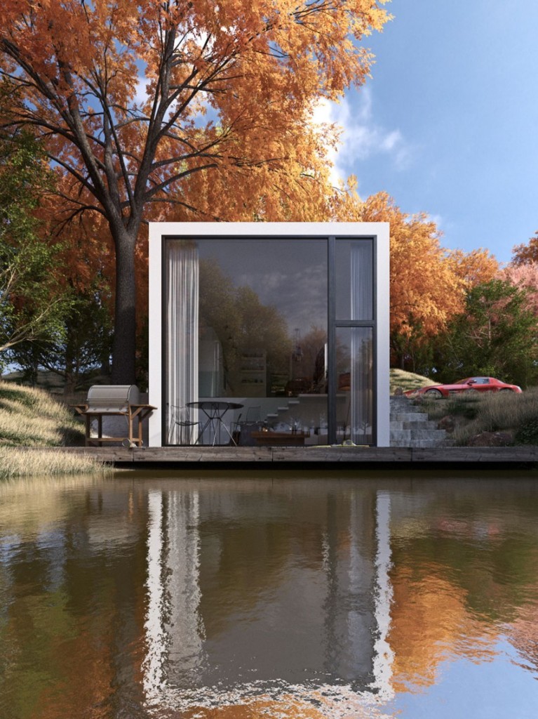 exterior - on golden pond