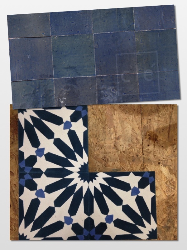 new cement tile - big al - makes it's debut