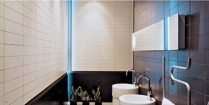 4 x 16 matte or glossy white wall tiles from LEA.