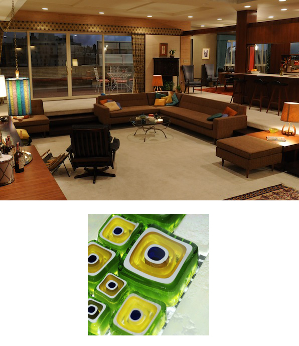don and megan draper's new hip and swank pad mad men