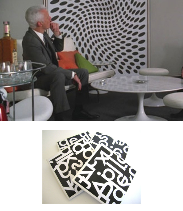 saarinen never looked so good as with roger's silvery white hair- mad men
