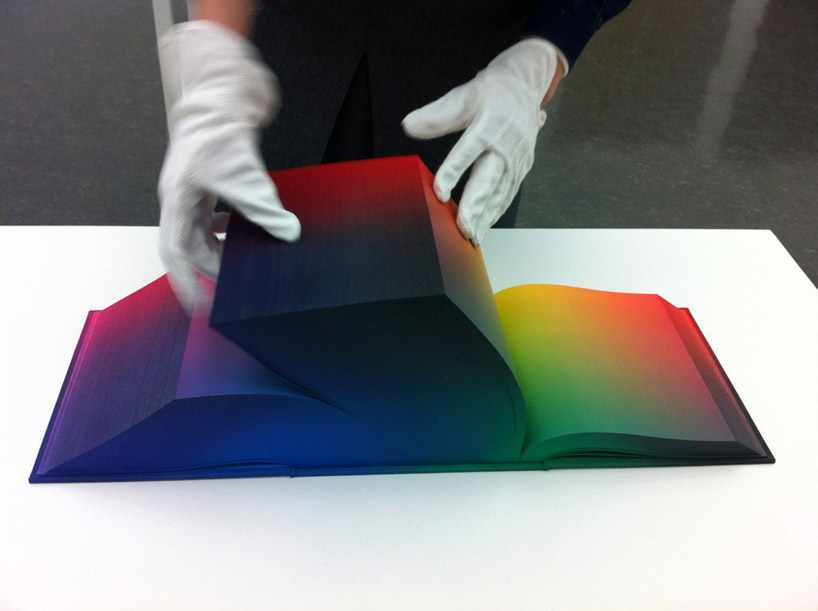color book by tauba auerbach on designboom