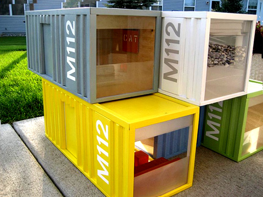 mini shipping container home