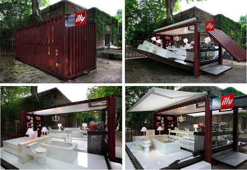 ILLY CAFE'S PUSH BUTTON HOUSE