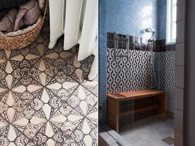 traditional modern tile moroccan encaustic cement tiles and zelliges