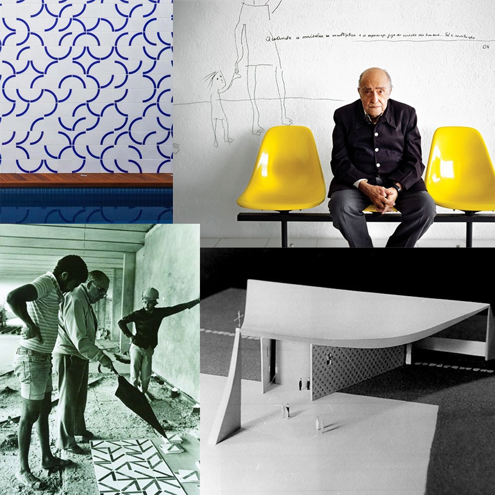 brasilia city planning and architecture history - athos bulcão and oscar niemeyer